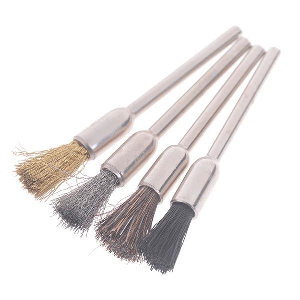 

nail drill & accessories 1pcs bit cleaning brush portable tools for electric manicure drills copper wire cleaner