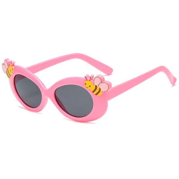 

sunglasses 2021 fashion children bee square kids small glasses lovely sun baby uv400there are gifts, Blue
