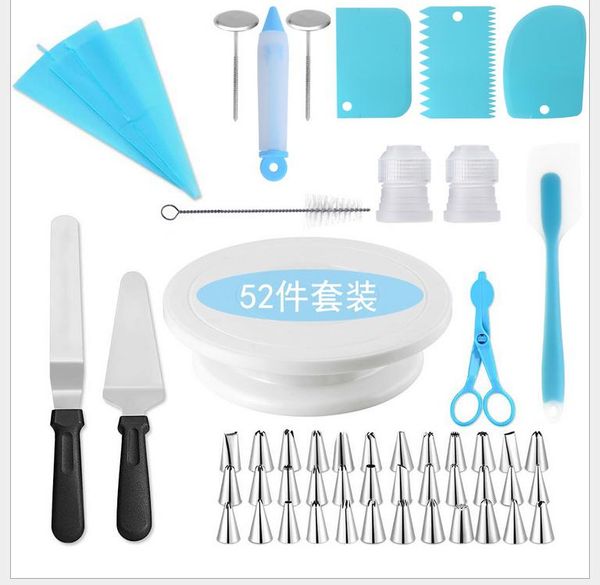 

plastic cake turntable rotating dough knife decorating cream cakes stand rotary table diy pan baking tools.b & pastry tools