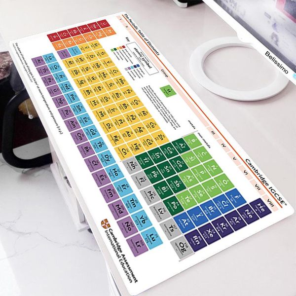 

mouse pads & wrist rests mat pc pad gaming computer keyboard gamer table carpet large desk mause xxl interesting periodic of the elements