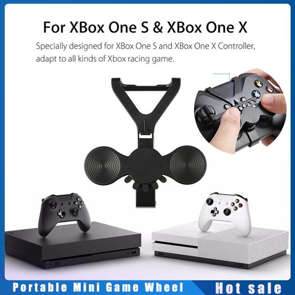 

game controllers & joysticks portable mini wheel racing games auxiliary gamepad steering for xbox one s x controller accessories