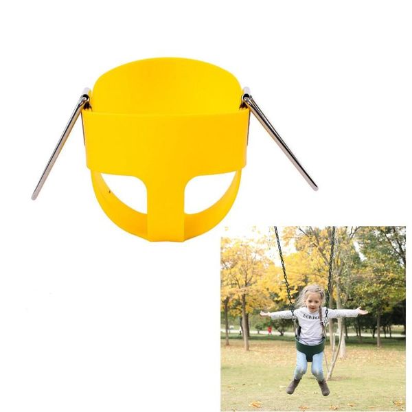 

camp furniture eva garden swing slide park children baby high back full bucket seat game playing toy with carabiners