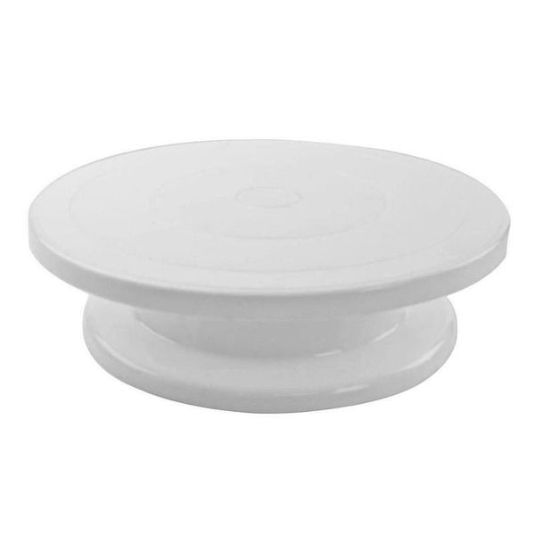 

baking & pastry tools 28cm cake decorating rotating turntable icing kitchen display platform stand