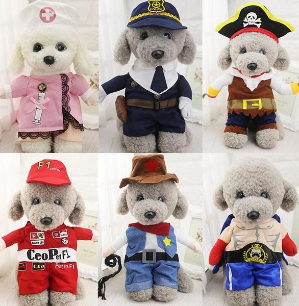 

funny pet cat clothing dog costume apparel jumpsuit pants puppy coat jacket hoodies wear 1pc