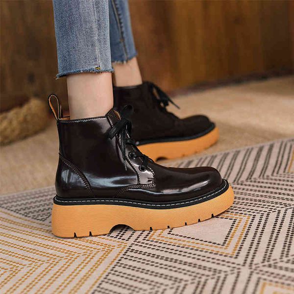 

boots ins female ankle boots 22-25cm autumn and winter cow split leather women's shoes classic martin 3 colours available mmwp, Black