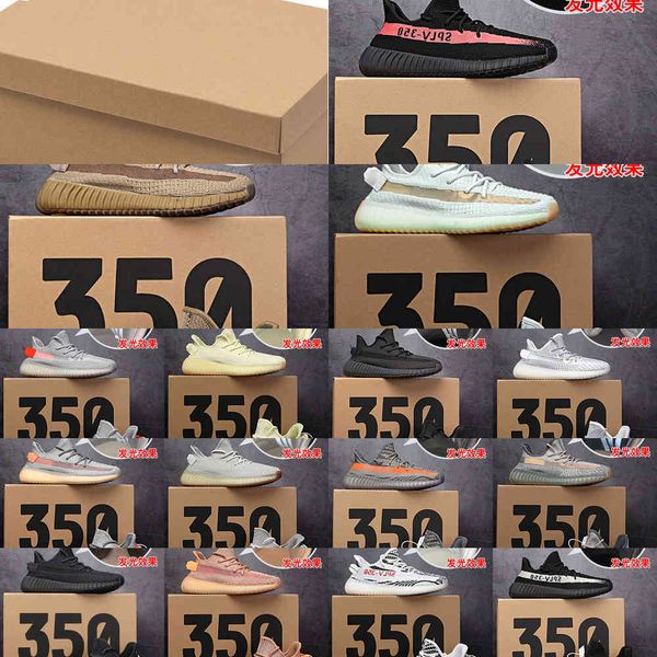 

oxford tan 2021 new fashion boost shoes 350 v2 student sneakers women men 35-45 running965O