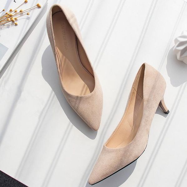 

fashion office shoes women pumps thin high heels party simple pointed toe shallow woman work girl for o0006 dress, Black