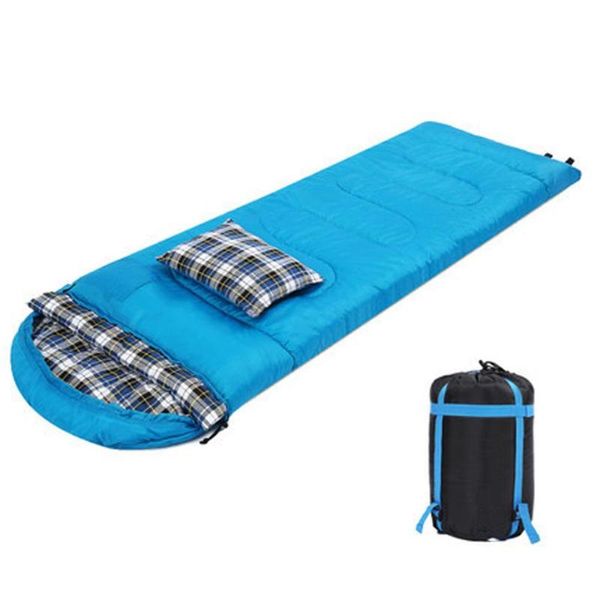 

rooxin camping sleeping bag, lightweight 4 season warm & cold envelope backpacking bag for outdoor traveling hiking bags