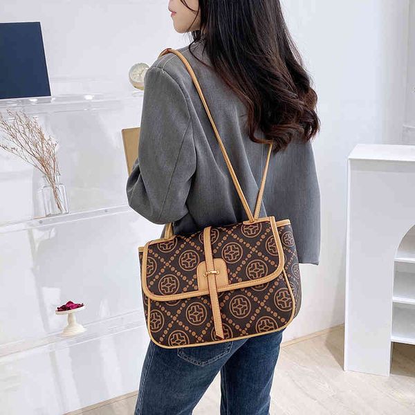 

printed women's bag single shoulder messenger hand winter new embellishment flower bag tote purses sale