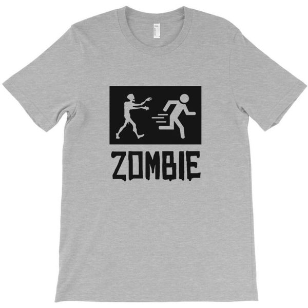 

men's t-shirts zombie escape funny t-shirt homem colors and records tee shirt printing orangic cotton cool shirts mens diy special tshi, White;black