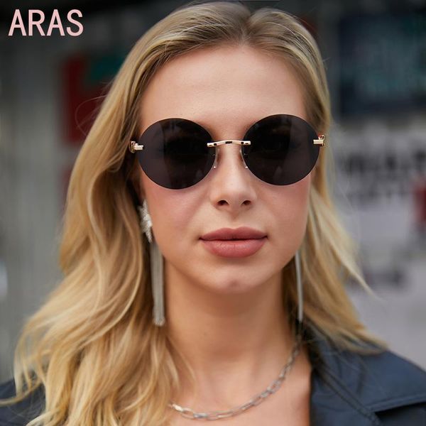 

sunglasses 2021 vintage rimless small square women trendy men's driving shades cutting lens frameless eyeglasses with box, White;black