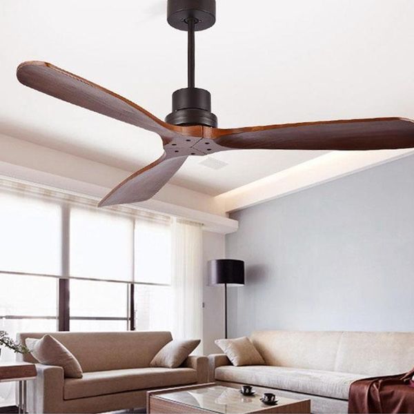 

ceiling fans modern nordic simple fan living room dining american retro with remote control electric without light