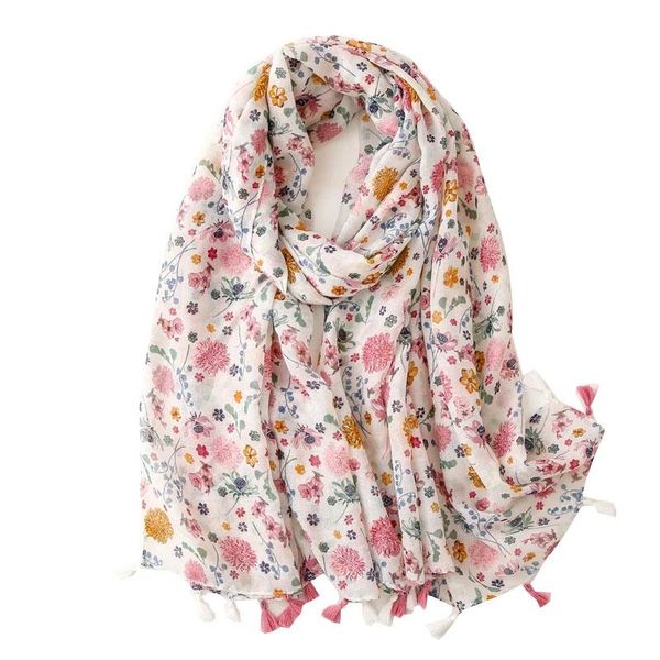 

scarves soft cotton handfeeling summer women shawl printing hijab scarf wholesales pashmina female bandana 2021, Blue;gray