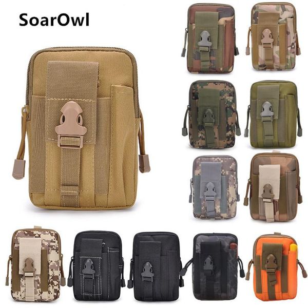 

tactical bag molle hunting belt pockets military wear-resistant waterproof outdoor small mobile phone pocket bags
