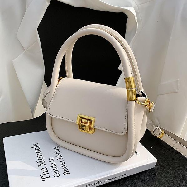 

niche design all-match bag female 2021 fashion messenger high-quality texture handbag square shoulder width 19cm bags