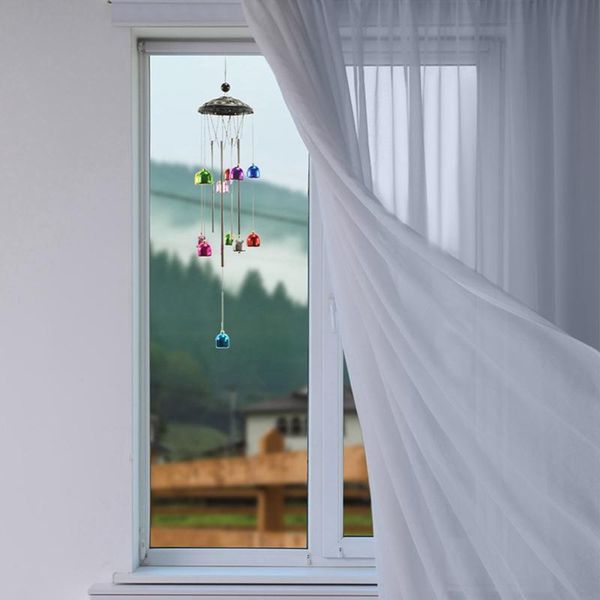 

decorative objects & figurines color bell pendant retro butterfly charm balcony garden decoration nordic home room wind chimes