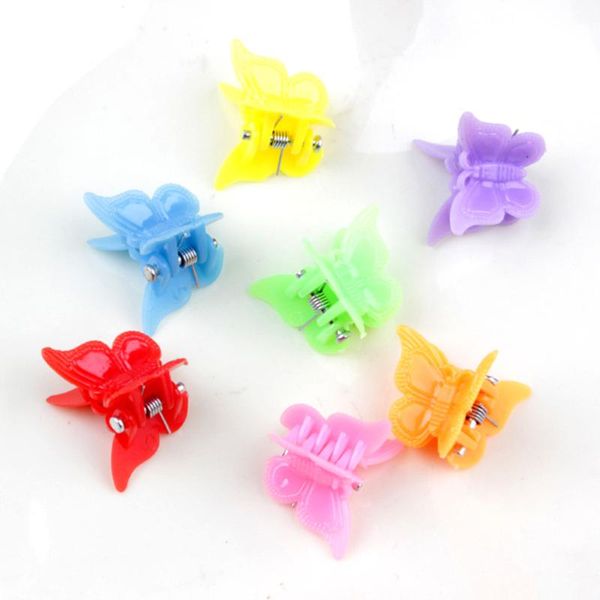 

hair clips 100pcs barrettes claw clamps mini jaw clip hairpin accessories for and girls (mixed colors)