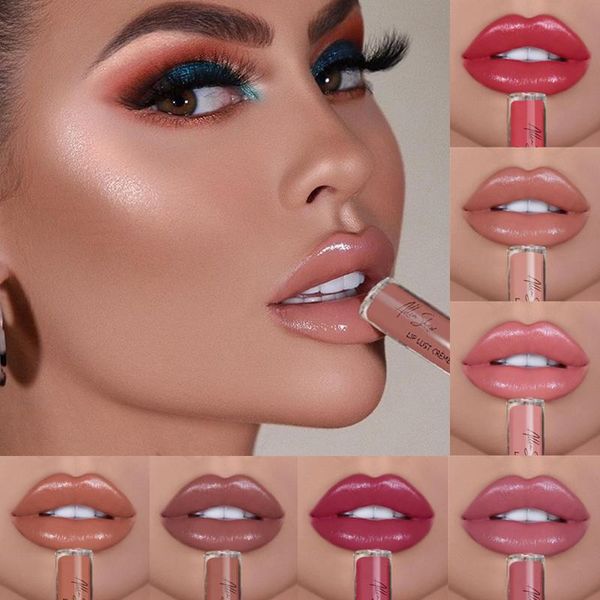 

lip gloss cosmetic beauty 12 colors women lipstick waterproof long lasting moist vivid colorful lipgloss makeup tools
