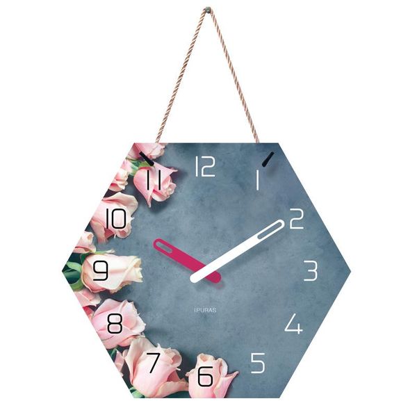 

wall clocks acrylic creative nordic home decor clock modern living room silent hanging simple fashion art watch
