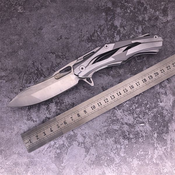 Megatron Sci-Fi Cool Складной Нож 9CR18MOV Лезвие Лезвие Лезвие для коллекции Кемпинг Открытый Выживание Tactical EDC Инструменты