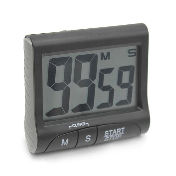 

timers digital timer big digits loud alarm magnetic backing stand with large lcd display for kitchen cooking baking games