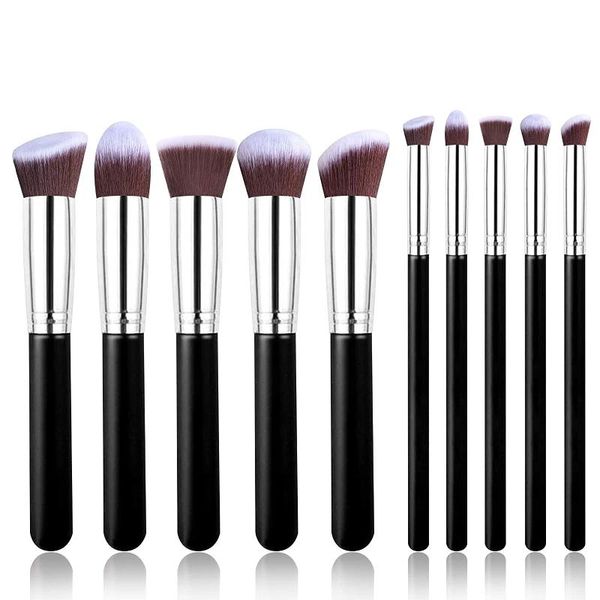 

makeup brushes brush 10 piece set advanced synthetic foundation mixed face powder blush concealer eye shadow b