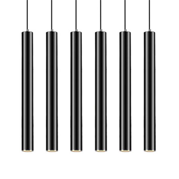 

pendant lamps led hanging downlight 3w/7w/12w long tube chandelier 20cm/30cm/60cm cob ceiling light interior lighting decorative