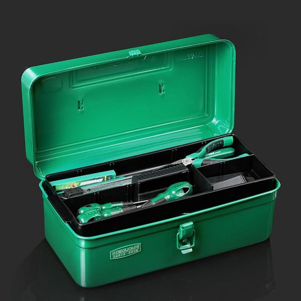 

tool organizers multifunction box set home garage storage waterproof suitcase metal caja de herramientas case dj60tb