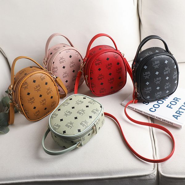 

women's 2021 new korean letter printed oval women's hand single shoulder diagonal bag