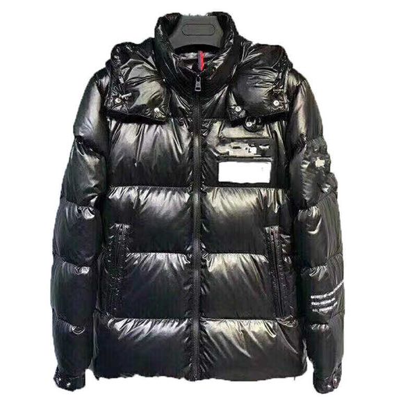 

2021ss men women winter hooded jacket mens designer down parka sportswear fashion womens outdoor warm coats, Black