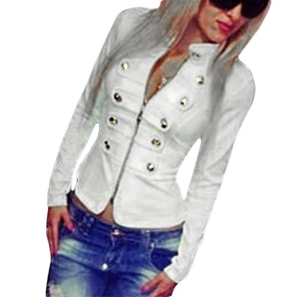 

short jacket, slim figure style, fashion women's jackets, Black;brown