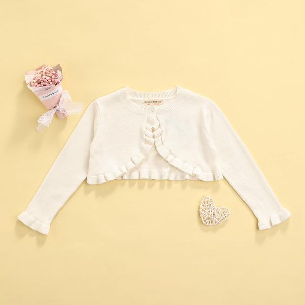 

pullover autumn kids knitted cardigan, little solid color lace o-neck long sleeve single button outwear casual for girls,1-6 years, Blue