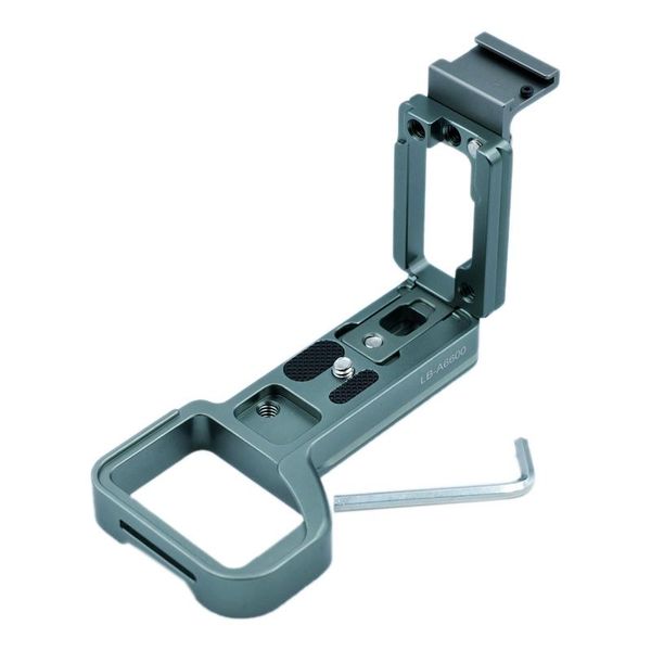 

scalable quick release l-plate bracket vertical hand l plate grip shoe for sony a6600 other accessories