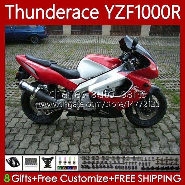 Bodys per Yamaha YZF1000R Thundeace YZF 1000R 1000 R 96-07 Bodywork 87No.28 YZF-1000R 96 97 98 99 00 01 02 07 Rosso bianco YZF1000-R 1996 2003 2004 2004 2004 2006 2007 Fireing di tiering 2007 2007 mali