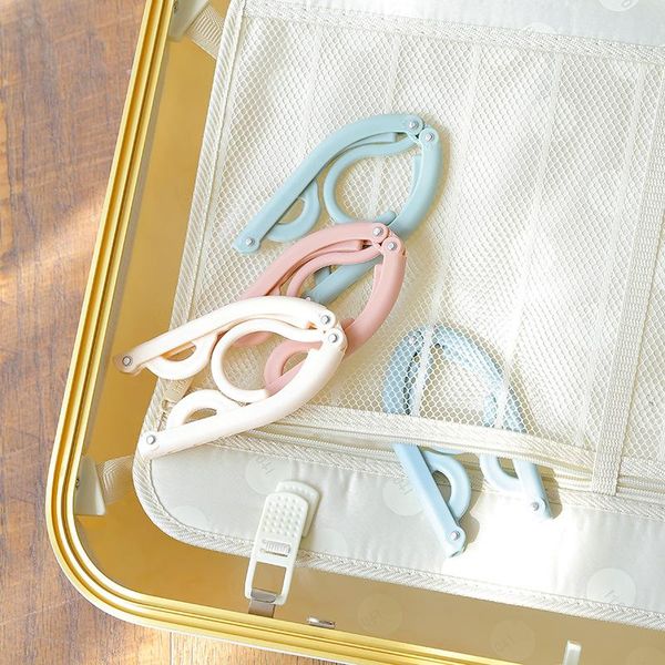 

hangers & racks fold hang plastic hook hanger clothes pegs laundry product travel space saving wardrobe cloth foldable
