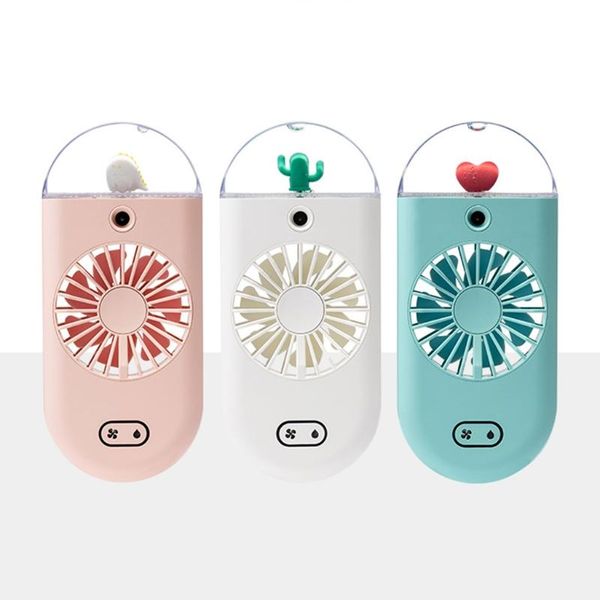 

electric fans portable handheld fan mini mobilephone style spray rechargeable 3 wind speed for kids adults camp