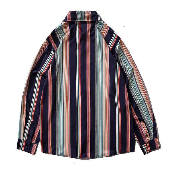 

men casual printed long sleeve shirt high streetwear fall male shirt retro shirts harujuku _yw_rw, White;black
