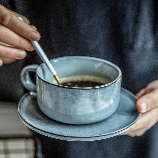 

cups & saucers chinese style tea porcelain creative ceramic coffee cup vintage eco friendly tazas de cafe kitchen supplies e5bd