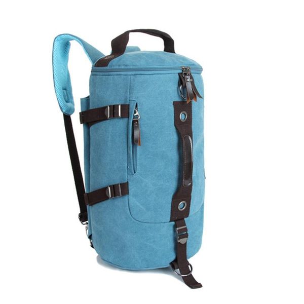 

backpack large capacity men travel bag mountaineering male luggage canvas bucket shoulder bags backpacks