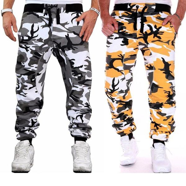 

men's pants zogaa camouflage hip hop style pleated harem trousers male sports sweatpants plus size s-3xl pockets for men, Black