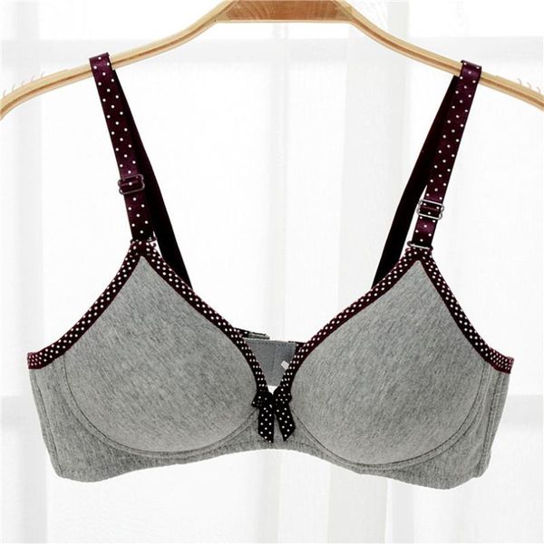 

bras women push up bra silicone double for gather girls brassiere, Red;black