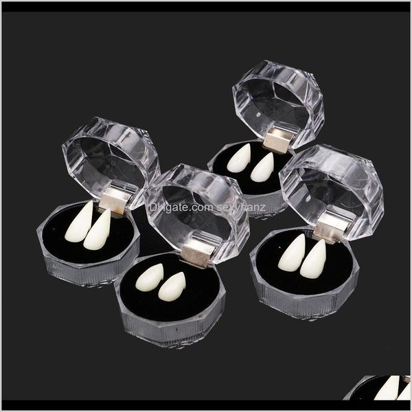 

grillz dental grills halloween vampire denture zombie tigress cosplay prom props resin teeth hiphop jewelry uqdvx cdban, Black