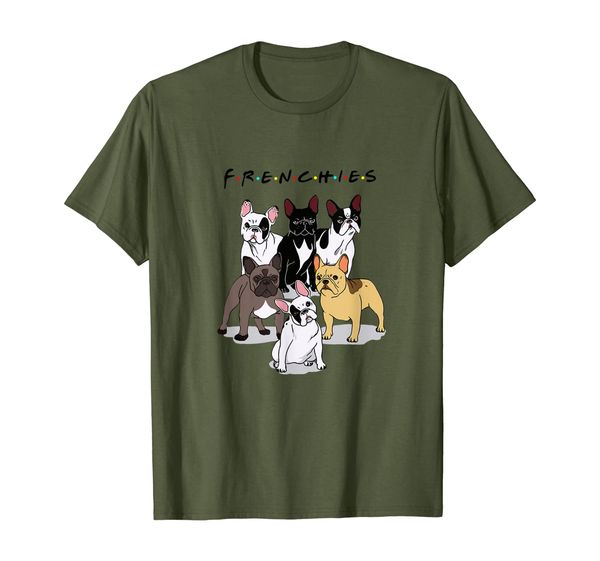 

Frenchies French Bulldog Lover Gift T-Shirt, Mainly pictures