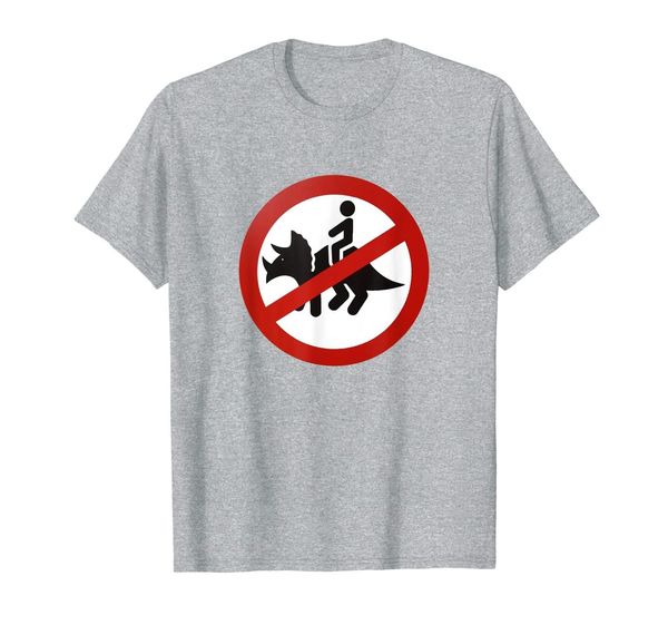 

funny riding the tricera dinosaur is not allowed gift t-shirt, White;black