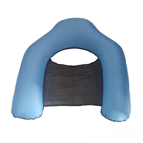 

inflatable floats & tubes water sports chair swimming float seat lounger no pump needed load up to 200kg for kids adults accessories