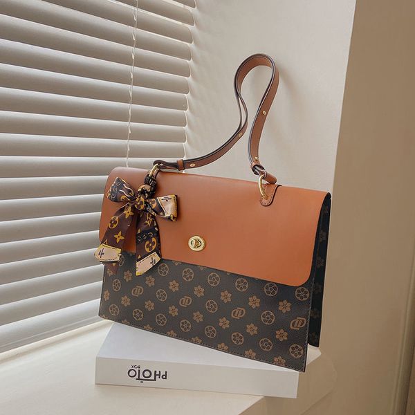 

daily bag presbyopic new womens bag tote bag shoulder messenger antique style all-match advanced texture european and american fashion l