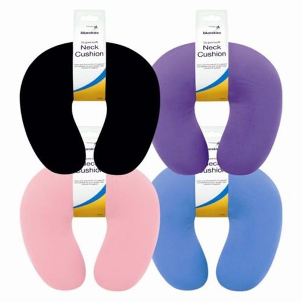 

pillow u-shape inflatable neck cushion travel office airplane driving nap support head rest health care decoration