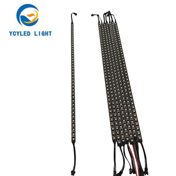 

strips 68cm breakpoint resume 12v at1606 60leds/m digital programmable rgb led linear light bar addressable aluminum pixel rigid strip