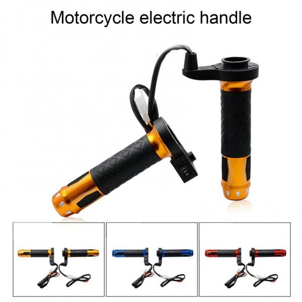 

85% s 1 pair 12v adjustable wear-resistant electric warm handle bar motorcycle parts handlebars