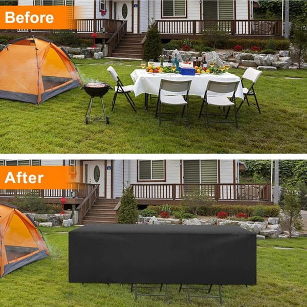 

outdoor pads furniture covers waterproof rain snow dust wind-proof anti-uv oxford fabric garden lawn patio 40 size